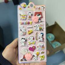 1pc Anime Cartoon 3D Sticker, Cute Animal Cat Sticker, DIY Craft 3D Sticker, Suitable For DIY Phone Cases, DIY Stickers Laptops, DIY Crafts, Laptops, Gift Packaging, Party Decoration, Perfect Holiday Gifts, Gifts For Fans And Friends, Back To School Gifts (Casual Style) - Multicolor - View 5