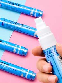 Pulpen Lem Kartu Ucapan Liburan, Lem Cair Cepat Kering Sensitif Tekanan, Alat Tulis Portabel Multifungsi untuk Scrapbooking dan Pembuatan Kartu DIY - MultiWarna - View 3