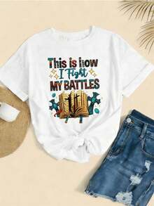 Women T-Shirts - White - View 2