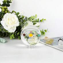1/3/6/12pcs Clear Round Ball Display Stand, Transparent Baseball Box, Golf Ball Box, Small Baseball Acrylic Display Rack With Round Acrylic Plastic Display Stand, For Decorating Egg Crystal Ball, Golf Ball, Baseball, Softball, Tennis Ball, Ball Collections, 3 Different Sizes Provided - Transparent Circle - View 9