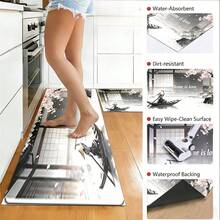 This Non-Slip Durable And Beautiful Floor Mat Is Suitable For Use In Living Rooms Doorways And Rooms With Exquisite Printed Patterns It Is Easy To Clean Looks Great And Can Be Given As A Gift On - White 1pc - View 4