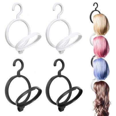 2 Pieces Hanging Hat Storage Rack, Wig Organizing Hook, Wall-Mounted Cabinet Door Storage Rack, Over-The-Door Hanging Rack, Scarf And Hat Organizing Supplies, Bedroom, Living Room, Dormitory Accessories, Home Organizing And Storage Supplies