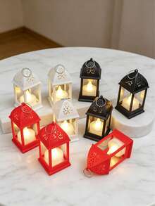 3 pièces Mini Lampes Moulin à Vent Creux, Cadeau d'Anniversaire Décoration Romantique Chemin, Lampe d'Ambiance de Chevet, Convient à Plusieurs Scénarios - Multicolore - Voir 7