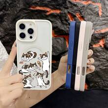 マグネット式黄ばみ防止 | 高級感あふれる2in1アクリルマグネット式スマホケース！スタイリッシュで手触りも良く、実用的な保護機能とマグネット式・耐衝撃設計を融合させた、高級感あふれるケースです。 猫ケース  11  17e 手机壳  17e 手机壳 家族、恋人、友人、そして子供たちへのプレゼントに最適です。  16 Pro/11 Pro/11 Pro Max/13/14 Plus/12/16 Pro Max/14 Pro Max/12 Pro Max/17 Pro/15 Plus/15 Pro Max/17 Pro Max/16/13 Pro Max/16 Plus/ 13 pro/17/15 Pro/12 Pro/16e/Apple  Air/17e/15/14 Pro/14 - ピンク - チェックする 4