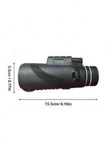 10x42 Black Standard Monocular Telescope Kit, Includes Phone Clip And Tripod, HD Monocular Telescope Suitable For Birdwatching Magnification, Compatible With Most Android Phones - A - View 5