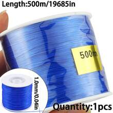 1 Roll Korean Colorful Flat Beading Thread, For Handmade DIY Jewelry Making - Flat Line - View 15