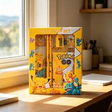 1 Set Cartoon Character Style Stationery Gift Box Set, Blind Box Including Pencil, Notebook, Pencil Sharpener, Pencil Case, Ruler, Eraser, Random Crayon - Multicolor - View 4