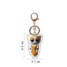 1 Stück neue Dandy's World Spiel Zubehör Acryl Figur Schlüsselanhänger Anhänger, perfektes kleines Geschenk für Fans und Freunde (zufälliger Stil) - Verschiedenfarbig - Übersicht 2