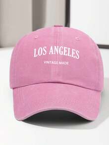 1pc Baseball Cap, Casual Letter Print Sun Visor Hat, Suitable For Daily Use, Outdoor Travel, Hiking, Skiing In Spring And Autumn,Beach,Holiday - Style L - View 20