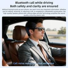 Kính thông minh Bluetooth LOKMAT M01 với Bluetooth 5.4, thiết kế đeo hở tai, phát nhạc, xử lý cuộc gọi, khả năng chống nước hàng ngày và nhiều chức năng khác. - Xem 4