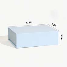 Magnetic Flip-Top Gift Box – With A Matte Finish, No Ribbon, And Suitable For Storing Jewellery And Small Gifts - 23*17*7.5 - View 9