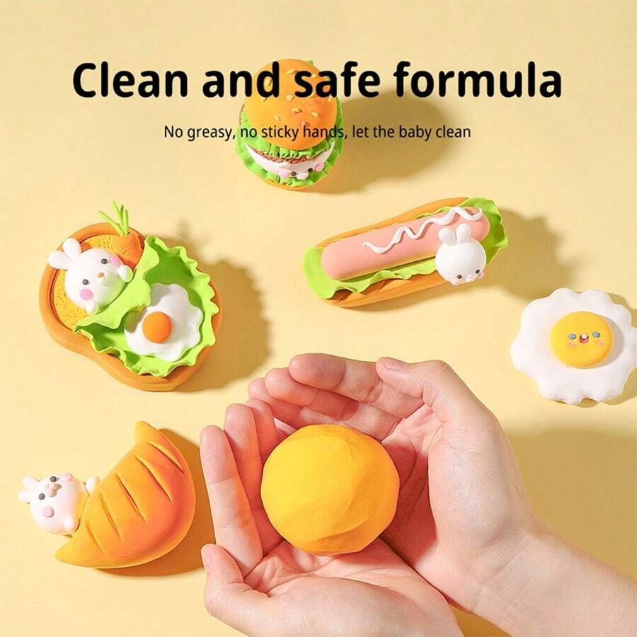 12 Colors Ultra Light Air Dry Clay, Softer & Non-Sticky Modeling Clay Set With Tools, Better Than Playdough, DIY Gift For Kids