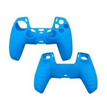 1 pieza Funda para 5 controles, diseño texturizado antideslizante para evitar caídas, arañazos y sudor, mejorando la experiencia de juego - Ver 7