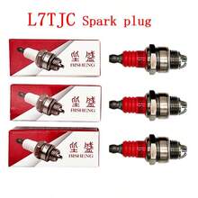 3 piezas Bujías L7TJC para motosierras y desbrozadoras de gasolina - Bujías L7TJC (paquete de 3) - Ver 10