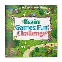 Brain Games Fun Challenge For Kids, Picture Puzzle And Word Search Activity Book, Visual Brain Teasers, Logic Thinking, Observation Skills, Problem Solving Workbook For Children, Early Learning Educational Book - Multicolor - View 14