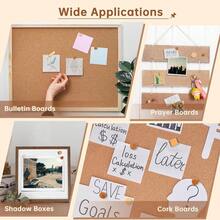 114pcs Wooden Push Pins Set With Storage Box, 2 Colors, 7 Styles, Decorative Wooden Head Push Pins For Map Marking, Bulletin Board Decor - Boxed - View 6