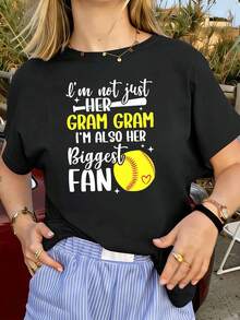 Women T-Shirts - Black - View 1