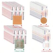 50/10pcs Waterproof Bandages - Breathable Elastic Bandages, Firmly Secured, Suitable For Fingers, Knees, Arms And Other Areas, Applicable For Home, School, Outdoor And Emergency Situations, Flexible Packaging Design. - Individually Packaged - View 10