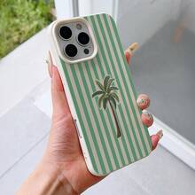 1 ốp lưng TPU mềm chống sốc, họa tiết vân da, in UV hình sọc và cây dừa, ốp điện thoại thời trang tương thích với iPhone 7/8/7 Plus/8 Plus/X/XS/XR/XS Max/11/11 Pro/11 Pro Max/12/12 Pro/12 Pro Max/12 Mini/13/13 Pro/13 Pro Max/13 Mini/14/14 Pro/14 Pro Max/14 Plus/15/15 Pro/15 Pro Max/15 Plus/16/16 Pro/16 Pro Max/16 Plus/17/17 Pro/17 Pro Max/Air - Nhiều màu - Xem 3