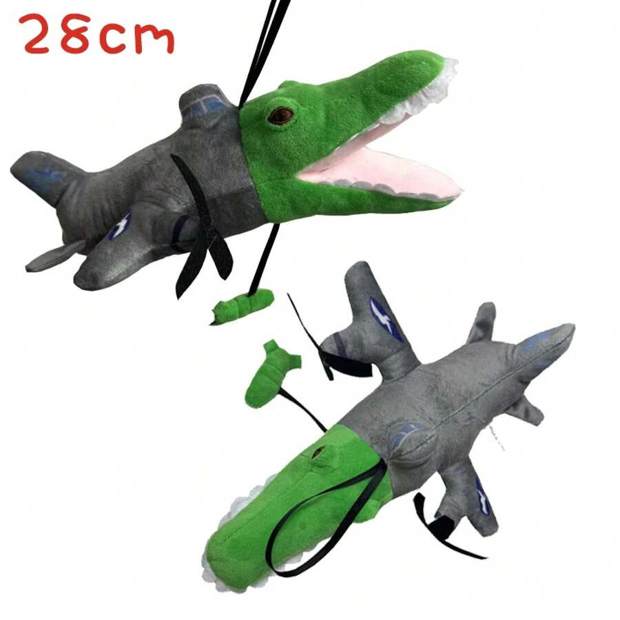 Tralalero Tralala Tungtungtung Sahur Plush, Italian Brain Rot SHARK Plush, Animal Doll, Stuffed Animals, Stuffed Doll, Gifts - shanhaijing 11 - 查看 1
