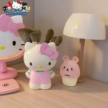 SANRIO Large Capacity 15-Slot Makeup Brush Holder, Featuring Hello Kitty And Melody Patterns, Cute Desktop Storage For Girls And Students, Perfect Gift! - Multicolor - View 6