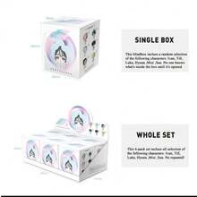 Figuras misteriosas de la serie Alien Stage Blind Box, muñecas coleccionables lindas de los personajes de anime Ivan, Till, Luka, Hyuna, Mizi y Sua - Multicolor - Ver 8