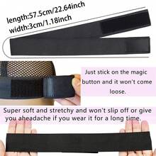 22-Inch Canvas Head Model Set, For Hair Accessory Display, Suitable For Braiding And Styling, Includes Tabletop Clamp, Breathable Hair Net, T-Pins, Non-Slip Bandage And Other Supporting Tools - View 4