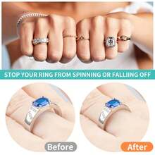 Ring Adjuster, Suitable For Loose Rings, Invisible Ring Sizer Adjuster, Ring Pad Tightener, Can Make Rings Smaller - Regulator - View 2