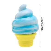Squishy Ice Cream Stress Relief Toy, Adult Sensory Decompression Gadget, Squeeze Toy, Soft & Squishy, Suitable For All Ages, Ideal Gift For Holidays, Birthdays - one-size - View 10