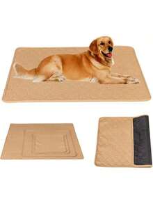 Washable Pet Seat Cover - Waterproof Reusable Car Seat Protector With Urine-Absorbent Layer, Training Pad For Dogs/Cats - Multicolor - View 7
