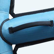 Set Of Freestanding Oxford Cloth And PVC Professional Inflatable Paddle Board, Wind Surfing Inflatable Paddle, Inflatable Sail With 360° Rotatable Base For Water Surfing And All Skill Levels To Enjoy, Surf, Explore, Or Adventure In The Waters,Blue - Blue and Red - View 8