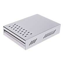 Commercial Classic Coffee Knock Out Drawer Box Grounds Espresso Waste Box 2.5L For Efficient Coffee Grounds Disposal - Silver - View 8