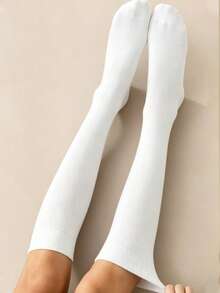 1/3 Pairs Men's Chicken Claw Calf Socks - White - View 3