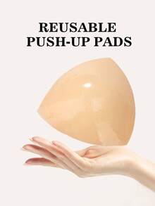 Triangular Adhesive Breast Pad, Body Padding, Lingerie Accessory, Lifts The Breasts, Helps Enlarge Small Breasts, Suitable For Swimsuits And Bikinis. - Multicolor - View 4