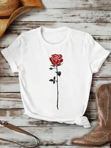 Women T-Shirts - White - View 1