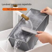 Drawer Organizer Box With 7 Compartments For Underwear 35x24x17cm - 淺灰色 - 查看 2
