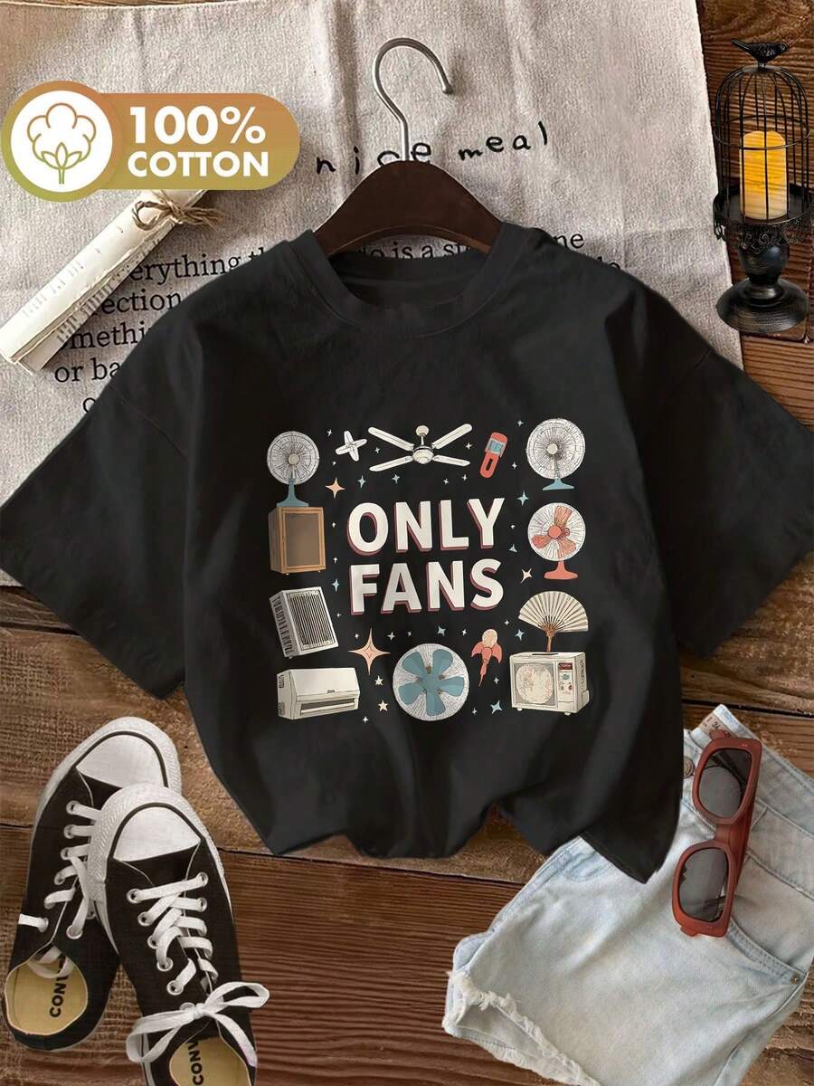 Women T-Shirts - Black - View 1