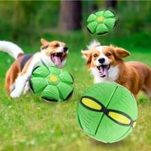 1 Peça Disco Voador Brinquedo de Estimação, Brinquedo de Cachorro, Adequado para Cães, Gatos Interativos, Futebol, Jogos ao Ar Livre, Camping. Este Cachorro é Adequado para Cães Pequenos, Médios e Grandes, Bola Criativa Portátil, Bola Mágica Voadora, Adequado como Presente de Esportes ao Ar Livre, Presente de Halloween, Presente de Natal, Presente de Feriado, Presente de Volta às Aulas, Presente para Amigos, Presente de Ação de Graças, Presente de Dia dos Namorados. - Multicolorido - Visão 12