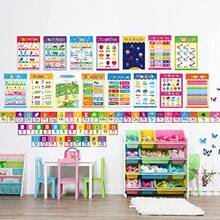 Alphabet Line Bulletin Board Set ABC Number 0-20 Wall Decorations For Pre-School Kindergarten Elementary Classroom Nursery Homeschool - 14L x 6W - 查看 4