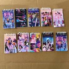 10 cuốn sổ tay mini xoắn ốc KpopDemonHuntes K-Pop, sổ ghi nhớ, quà tặng cho bữa tiệc chủ đề thần tượng. - Nhiều màu - Xem 6