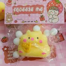 3件套挤压玩具减压小工具，可爱兔子、仓鼠、小狗挤压玩具 - 彩色 - 查看 8