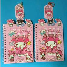 SANRIO 27pcs Cute Cartoon Sticker Combination Notebook, DIY Scrapbooking Material - Sticker - View 6