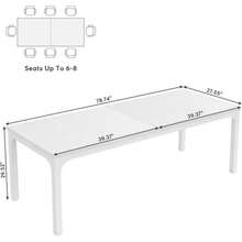 Mesas de comedor - Blanco - Ver 2
