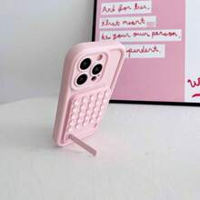 1个硅胶吸盘支架多功能手机壳，适用于 16 Pro Max/16/16 Pro/16 Plus/15/15 Pro Max/15 Pro/15 Plus/11/12/13/14 Pro Max/11 Pro/11 Pro Max/12 Pro/12 Pro Max/13 Pro/13 Pro Max/7 Plus/14 Pro/14 Pro Max/14 Plus/17/Air/17 Pro Max - 粉色 - 查看 2