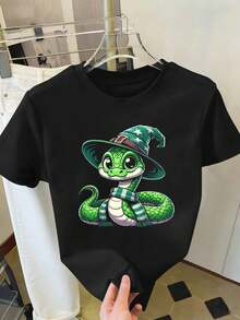 Women T-Shirts - Black - View 2