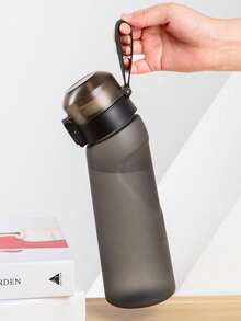1 pieza Botella de agua deportiva con cápsula de fragancia de olor aleatorio, adecuada para el gimnasio, la escuela, botella de agua con infusión de fragancia - Multicolor - Ver 6