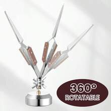 Pinza de mesa giratoria 360°, bloqueo cruzado para soldadura de joyería, pinzas con base, para fabricación de joyas, soldadura y reparación - Pinzas de escritorio - Ver 7