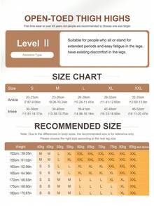 23-32mmHg Compression Leg Warmers (Grade 2) | Thigh High Compression Stockings, Open Toe Calf Compression Sleeve With Anti-Slip Grip, Suitable For Men And Women - KF-wBY-02 - View 8