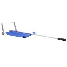 Snow Roof Rake, 148-610cm Extendable Aluminium Rake Snow Removal Tool For Clearing Roof, Tent, Car, Solar Panel Snow & Leaves - Blue - 查看 11
