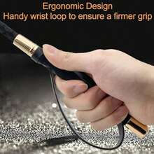 Keedolla 18 Riding Crop English Whip With Wrist Strap, Horse Whip Jump Bat Equestrianism Horse Crop Training, Tournament, Shows - Double Slapper WAXH - 預設 - 查看 8